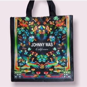 New Beautiful Deep Johnny Was Tote!
